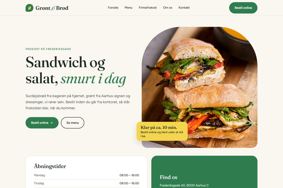 Sandwich & salat